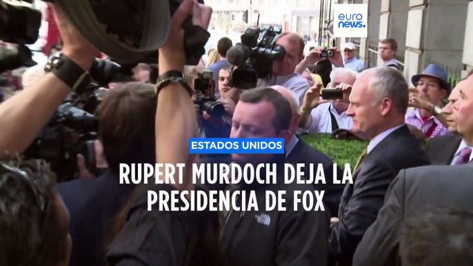 A sus 92 años, Rupert Murdoch deja la presidencia de Fox y News Corp