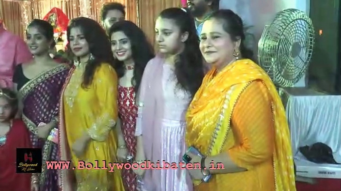 Bigg Boss fame Shalin Bhanot, Madirakshi Mundle (Siya Ke Ram fame), Ulka Gupta ( Jhansi Ki Rani Fame) Ali Asgar, has visited Vikram Sandhu's Mata Ka Jagrata, celebrated Ganesh Utsav in Lokhandwala, Mumbai