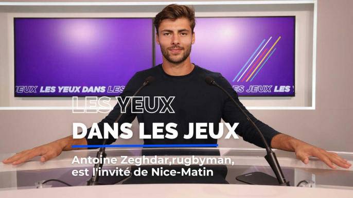 Antoine Zeghdar est l'invité des "Yeux dans les Jeux", la nouvelle émission du service des sports de Nice-Matin