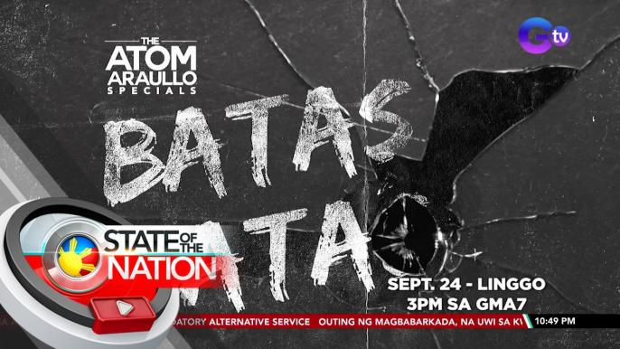 The Atom Araullo Specials: "Batas Bata" | SONA