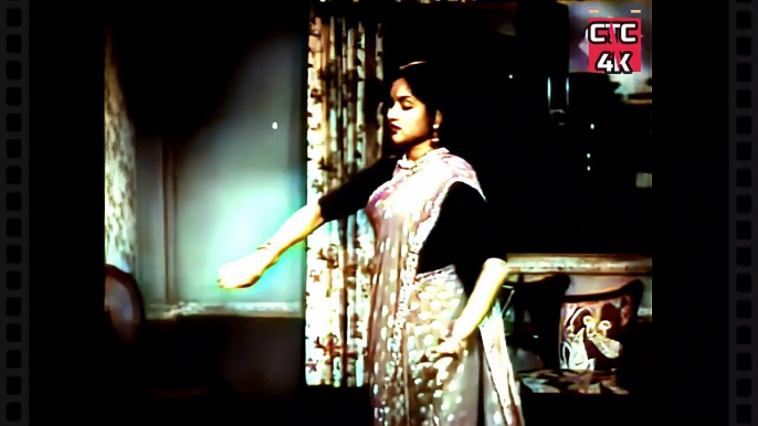 Jise Tu Qubool Karle In Color 4K _ Dilip Kumar, Vyjyanthimala, Devdas 1955