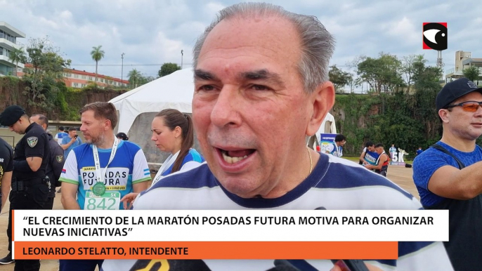 Leonardo Lalo Stelatto destacó el crecimiento de la 2° edición de la Maratón Posadas Futura fue éxito