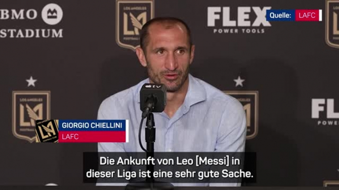 Chiellini: Messi ein "großer Schritt" für die MLS