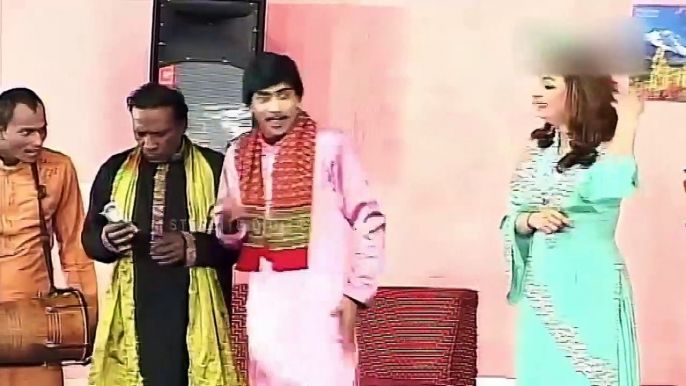 Best Of Zafri Khan and Sajan Abbas With Nida Choudhary Pakistani Stage Drama Comedy Clip Pk Mast