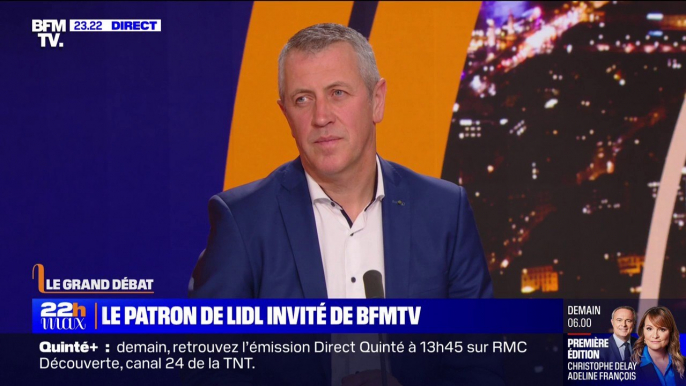 Michel Biero (Lidl France): "Bien sûr que l'inflation a profité et profite à certains"