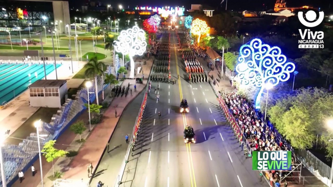 Ejército de Nicaragua celebra el Desfile “Pueblo Ejército” en honor a los 44 años de su fundación