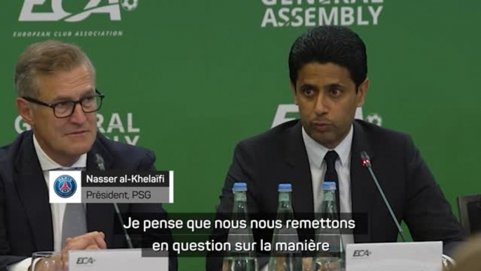 ECA - Nasser al-Khelaïfi prêt à réintégrer les "rebelles de la non Super Ligue”