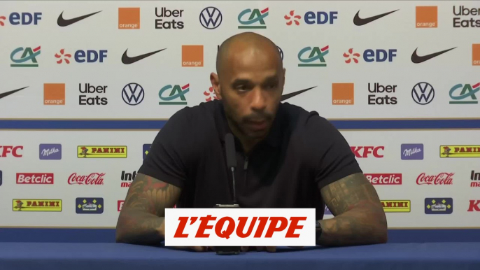 Henry : «Pas mal de choses intéréssantes» - Foot - Bleuets