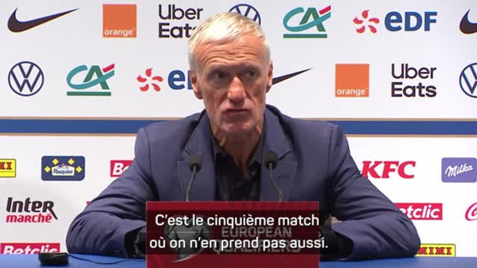 Bleus - Deschamps : “Globalement très satisfait et très fier”