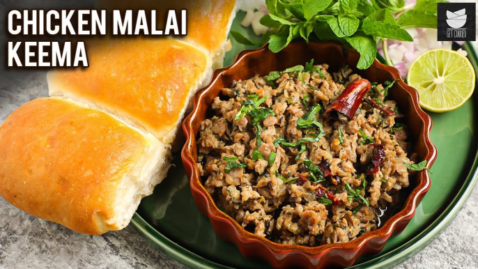 Chicken Malai Keema | How To Make Chicken Malai Keema | Chicken Malai Keema Recipe By Varun Inamdar