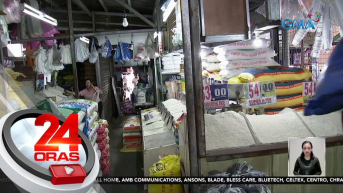 Ilang rice retailers, 'di pa sumusunod sa price cap; rice retailers sa Davao, pinagbigyang ubusin ang stock | 24 Oras