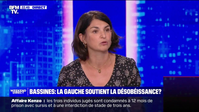 Aurélie Trouvé (LFI-Nupes): "La désobéissance civile fait partie de la conquête des luttes sociales"