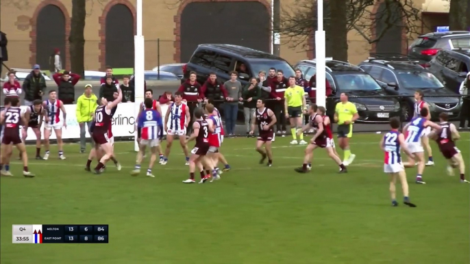 Final moments from the semi-final | Melton v East Point | The Courier | September 10, 2023