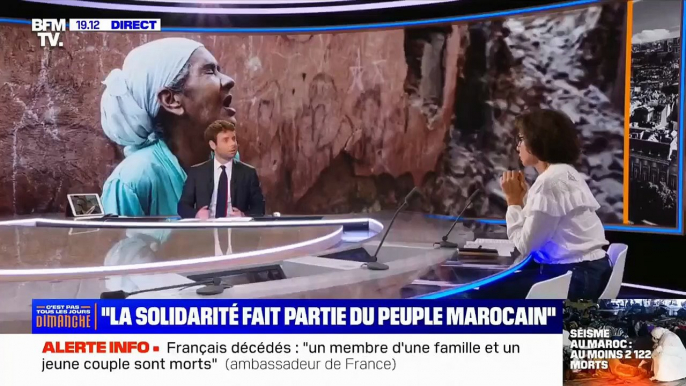 Séisme au Maroc - Rachida Dati: "Toute ma famille qui est sur place dort dehors en ce moment. Tout le monde avait peur, ils pleuraient, ils étaient en panique" - VIDEO