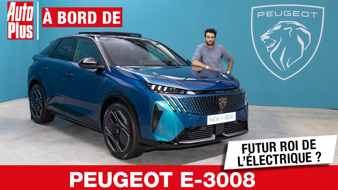 PEUGEOT E-3008 : futur ROI des SUV ÉLECTRIQUES ? - À bord de