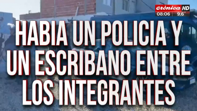 Cayó banda de usurpadores: había un policía y un escribano entre los integrantes