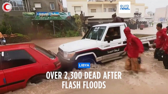 10,000 people are missing and thousands are feared dead as eastern Libya is devastated by floods