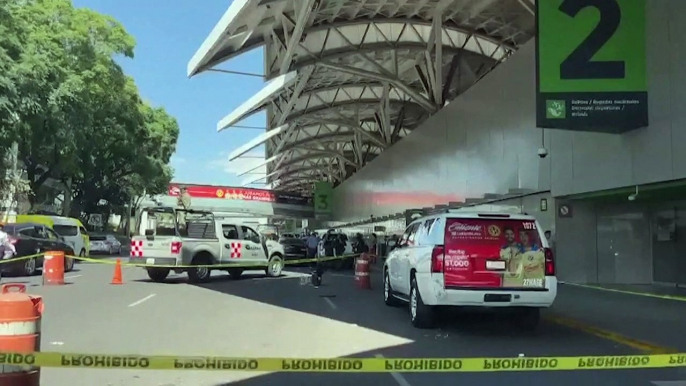 Dos policías heridos por tiroteo en aeropuerto de Ciudad de México