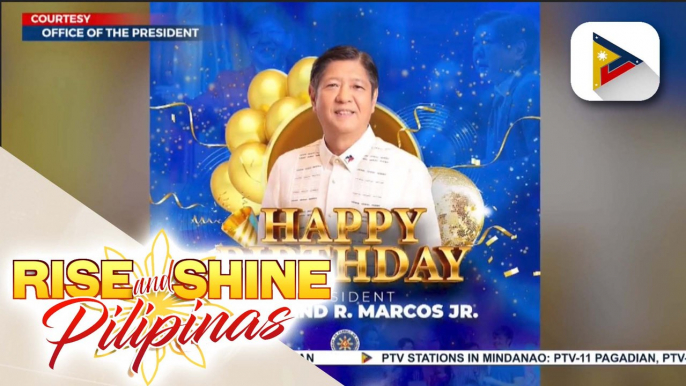 Iba’t ibang ahensiya ng pamahalaan, nagpaabot ng pagbati kay PBBM para sa kaniyang 66th birthday