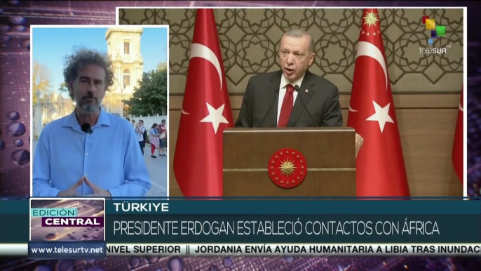 Türkiye: Presidente Erdogan estableció contactos con líderes africanos para establecer cooperación