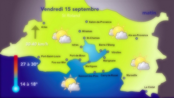 Météo : la luminosité restera agréable pour ce vendredi