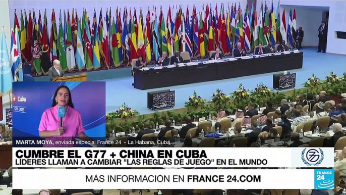 Informe desde La Habana: qué se espera para la segunda y última jornada de la Cumbre del G77+China