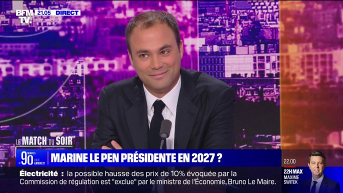 Popularité de Marine Le Pen: "Je ne crois pas trop à tous ces sondages qui me paraissent très prématurés par rapport à l'échéance", affirme Charles Consigny (@CharlesConsigny)