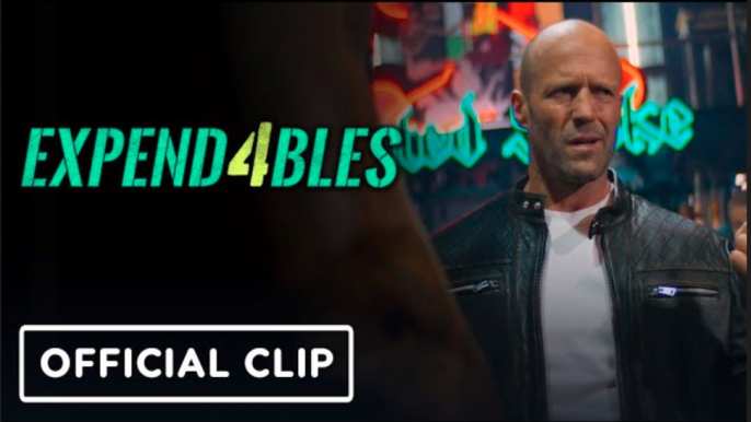 Expendables 4 | 'Jumbo Shrimp' Clip - Jason Statham, Sylvester Stallone