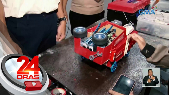 High-tech robots na gawa ng mga batang Pinoy, hinangaan; nagwagi rin sa ilang Int'l Robotics Competition | 24 Oras