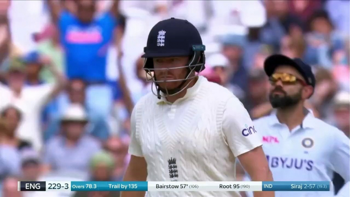 Mohammed Siraj Rips Through England 8-Wickets In The Match at Lords- England v India 2021