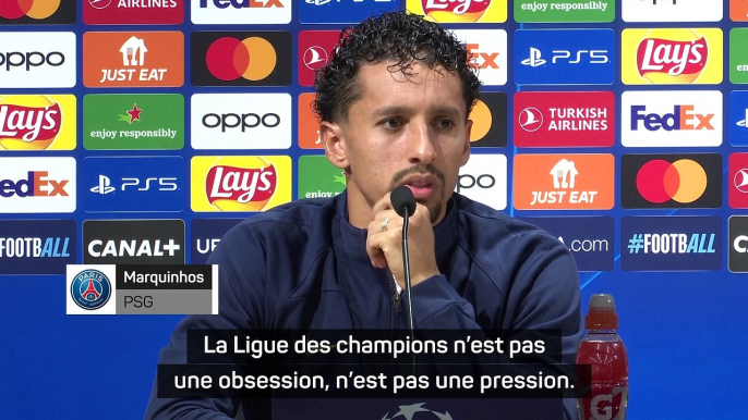 Marquinhos : "La Ligue des champions n'est pas une obsession"