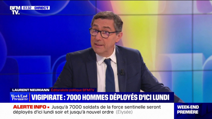 Attaque au couteau à Arras: jusqu'à 7000 soldats de la force Sentinelle déployés sur le territoire d'ici lundi et jusqu'à nouvel ordre