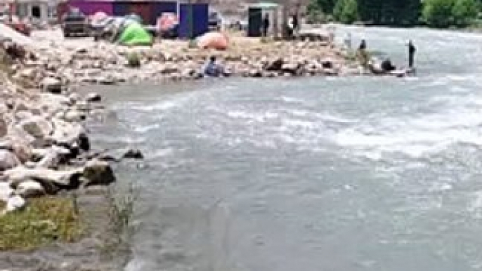 Naran Kaghan River Mansehra Pakistan