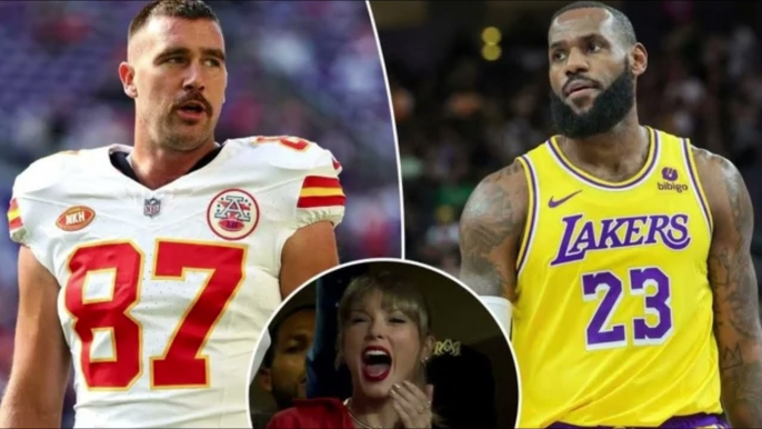 LeBron James dubs Travis Kelce new king of Ohio amid Taylor Swift romance