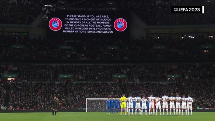 Euro Qualifiers hold minutes silence for Brussels shooting victims