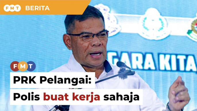 PRK Pelangai: Polis hanya jaga keselamatan, Saifuddin sifatkan aduan PN ‘pelik’