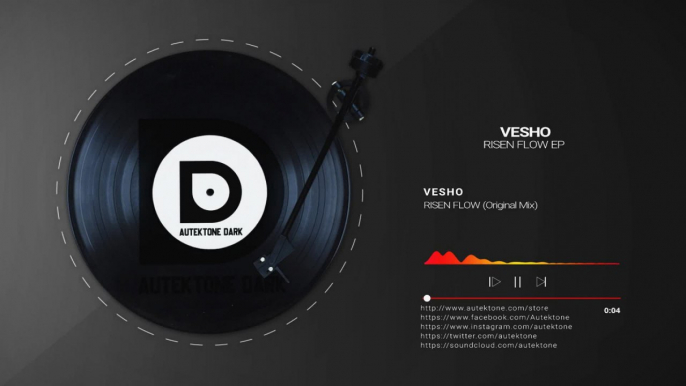 Vesho - Risen Flow (Original Mix) - Official Preview (Autektone Dark)