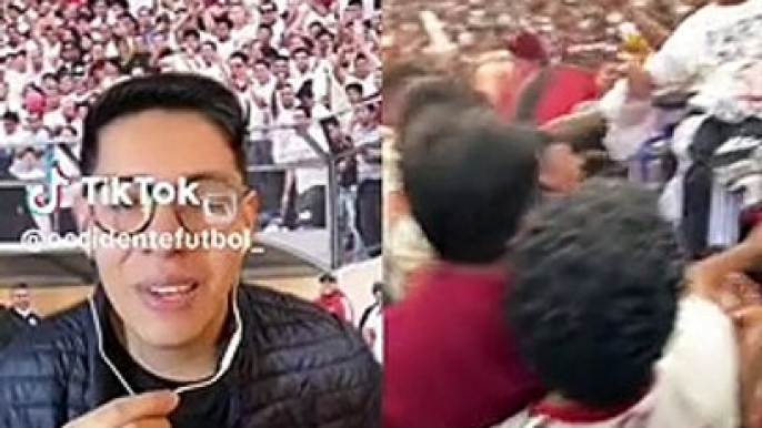 Hincha en silla de ruedas alienta a Universitario de Deportes