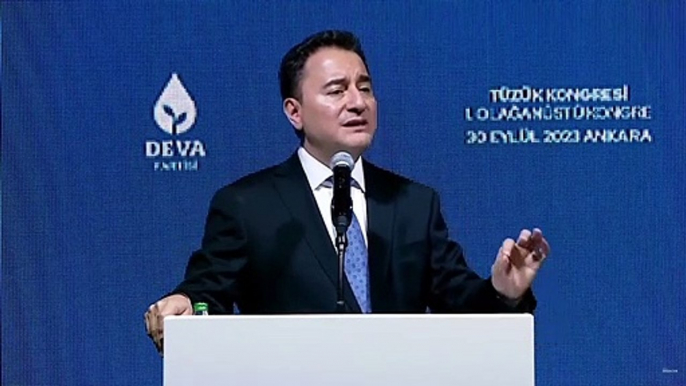 Parti DEVA Ali Babacan : Nous participerons aux élections locales sous notre propre nom et avec nos propres candidats.