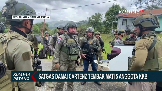 Tembak Mati 5 Anggota KKB di Papua, Satgas Damai Cartenz Sita 3 Pucuk Senjata Api