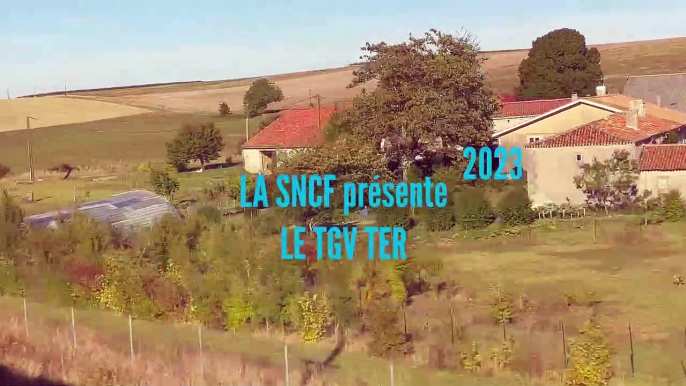 Le TGV en 2023 un TER