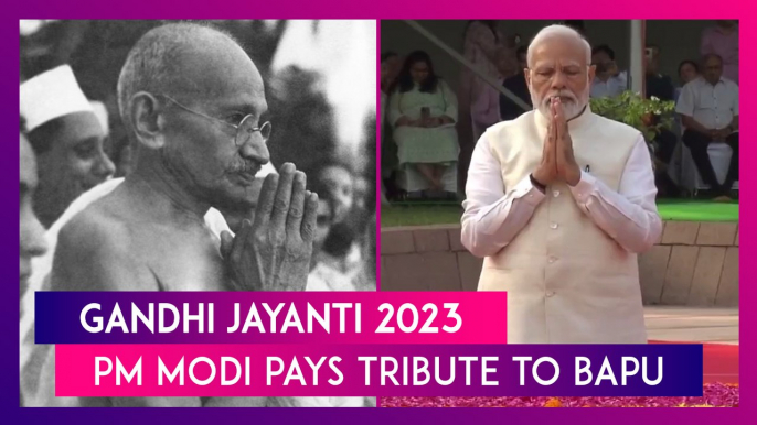 Gandhi Jayanti 2023: PM Narendra Modi, President Droupadi Murmu & Mallikarjun Kharge Pay Tribute