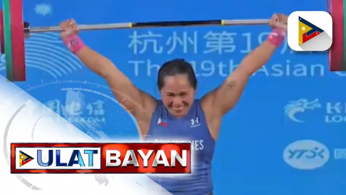 Hidilyn Diaz, bigong makasungkit ng medalya sa 19th Hangzhou Asian Games