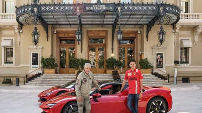 «Le grand rendez-vous», protagonisti Charles Leclerc, Ferrari SF90 e Alberto II di Monaco