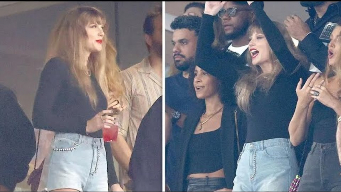 Taylor Swift puts on sexy display at NFL game as she supports 'boyfriend' Travis Kelce