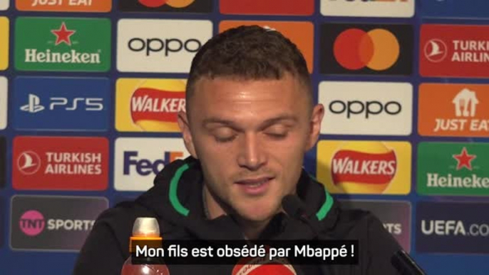 Newcastle - Trippier : "Mon fils est obsédé par Mbappé !"