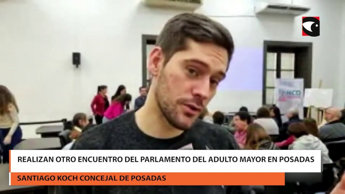 Realizan otro encuentro del parlamento del adulto mayor en Posadas