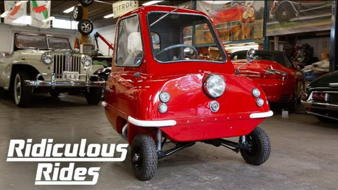Peel P50 - The World's Smallest Car | RIDICULOUS RIDES