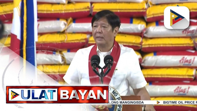 PBBM, pinangunahan ang pamamahagi ng bigas sa nasa 1K benepisyaryo sa Capiz