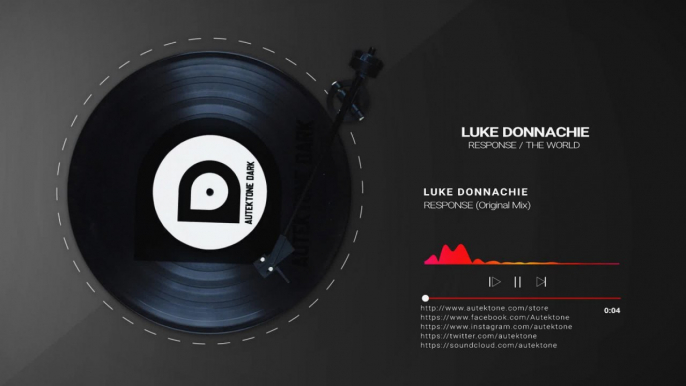 Luke Donnachie - Response (Original Mix) - Official Preview (Autektone Dark)